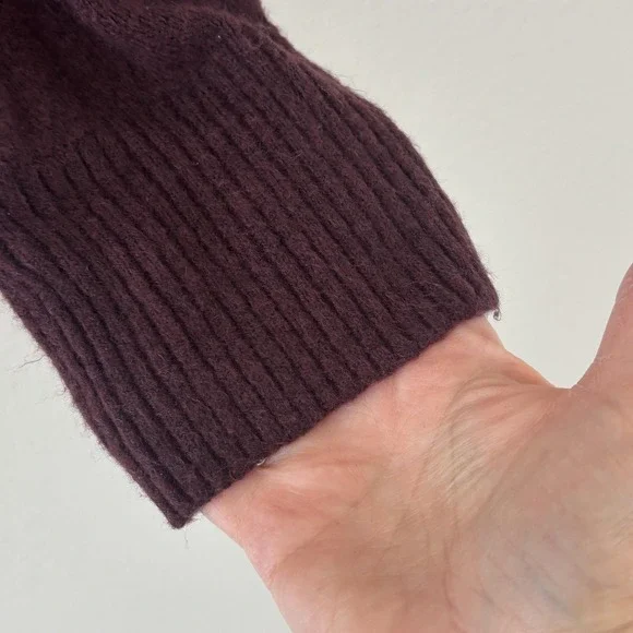 Evereve Roslyn Rugby Stiped Sweater Womens XS Pink Brown Preppy Rugby - Picture 9 of 12